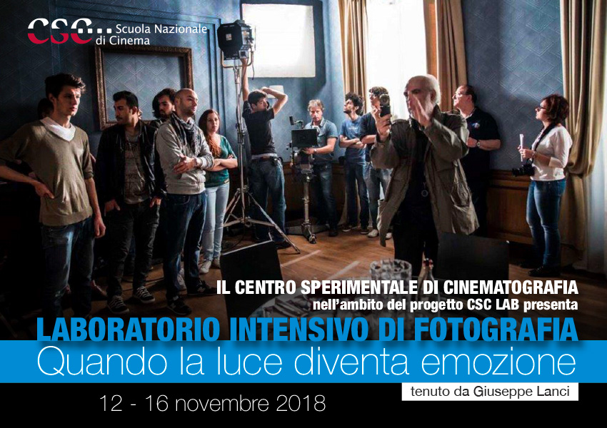 Laboratorio intensivo di fotografia "Quando la luce diventa emozione"
