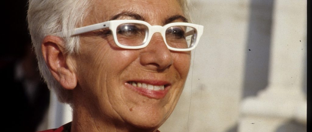 Lina Wertmüller, foto Angelo Frontoni (particolare). Archivio Fotografico Centro Sperimentale di Cinematografia