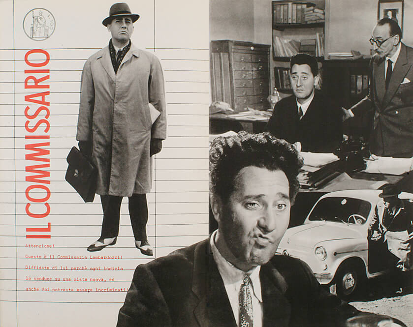 Mostra iconografica Pressbook - Il commissario 1962