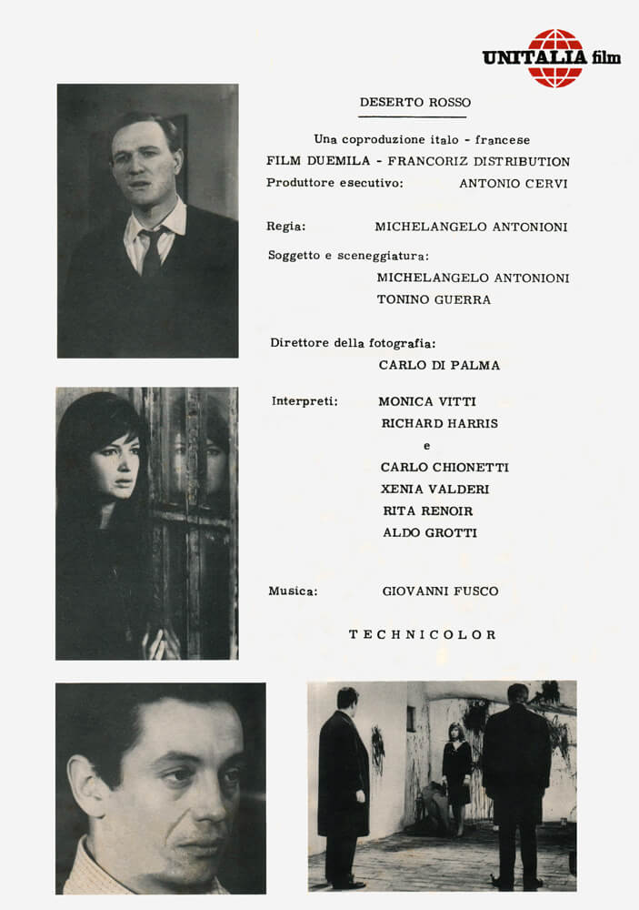 Mostra iconografica Pressbook - Deserto rosso 1964