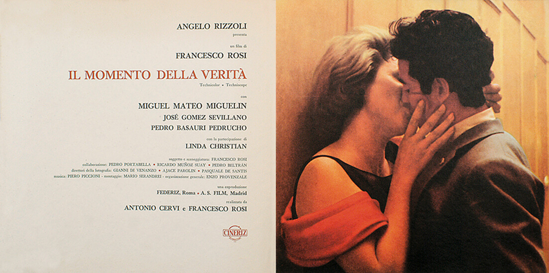 Mostra iconografica Pressbook - Il momento della verità 1965