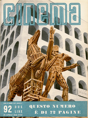 Copertina Rivista "Cinema"