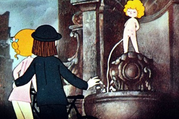 "Il giro del mondo degli innamorati di Peynet" di Cesare Perfetto (1974)