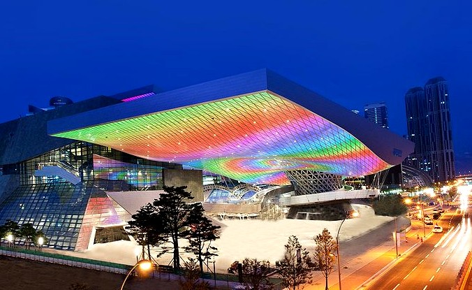 Il Busan Cinema Centre in Corea del Sud