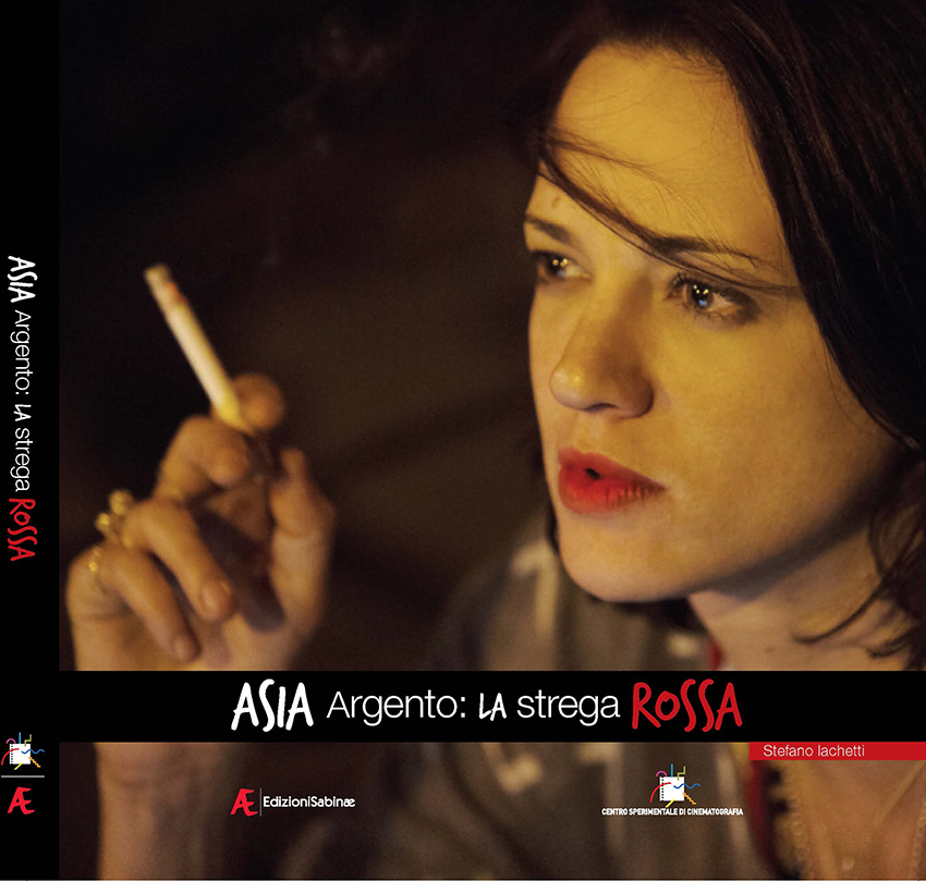 Copertina del volume "Asia Argento la strega rossa"