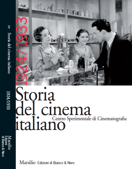 Copertina Storia del Cinema Italiano dal 1924 al 1933