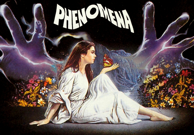 Locandina di "Phenomena" di Dario Argento (1985)