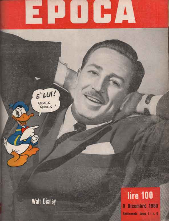 Epoca prime sei annate della rivista acquisite dalla Biblioteca "Luigi Chiarini" del Centro Sperimentale di Cinematografia