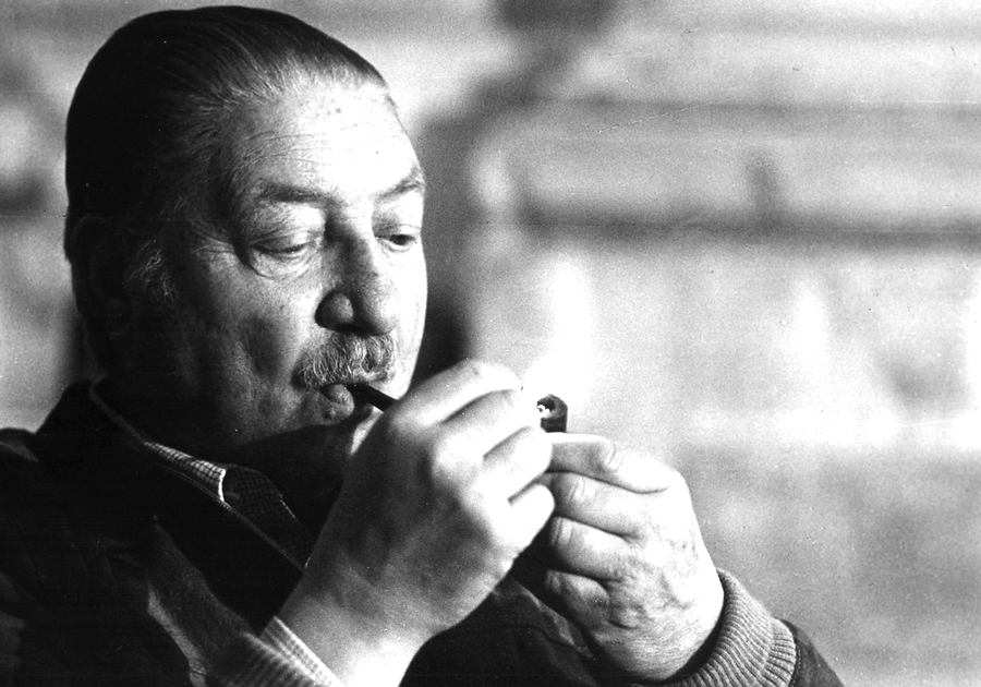 Il regista Anton Giulio Majano