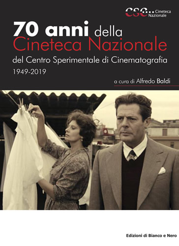 Copertina volume 70 anni Cineteca Nazionale
