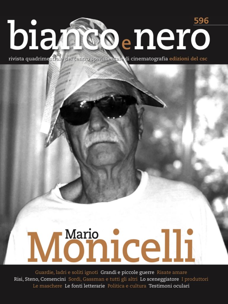 AA.VV, Mario Monicelli, Biano e Nero, vol. 596, Rivista quadrimestrale del Centro Sperimentale di Cinematografia, Centro Fondazione Sperimentale di Cinematografia, Edizioni Sabinae, Roma, 2020