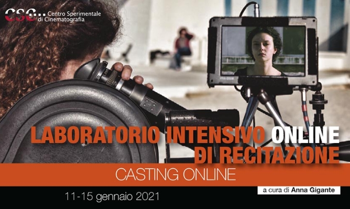 Laboratorio intensivo on line di recitazione. Casting on line