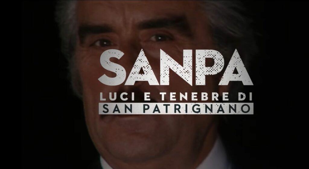 I titoli della serie Netflix "SanPa – Luci e tenebre di San Patrignano"