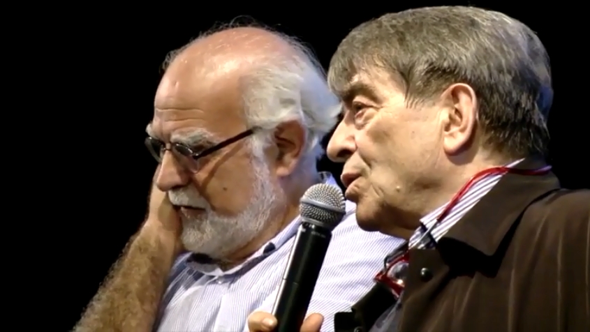 Stefano Rulli e Silvano Agosti alla Casa del Cinema
