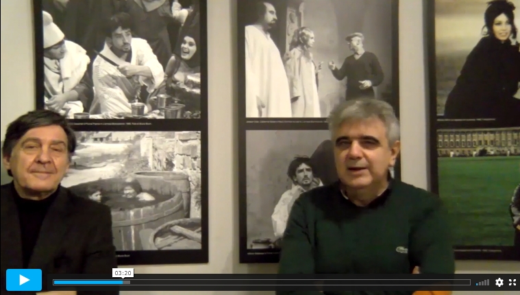 Alberto Crespi e Giorgio Gosetti presentano la mostra su Monicelli alla Casa del Cinema