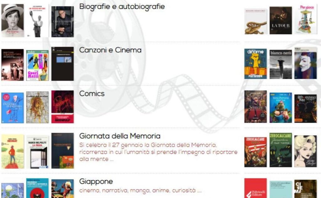 Le liste di lettura della Biblioteca Luigi Chiarini