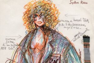 Un bozzetto di Adriana Berselli