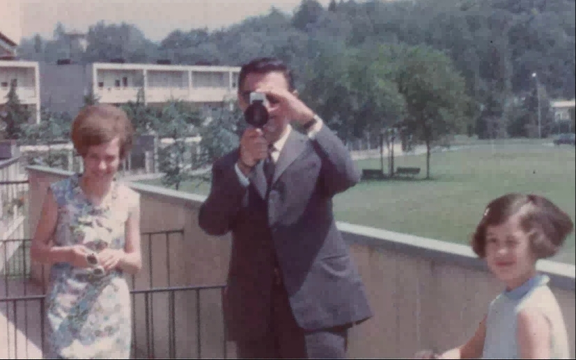 Ivrea, Via Jervis in un film di famiglia