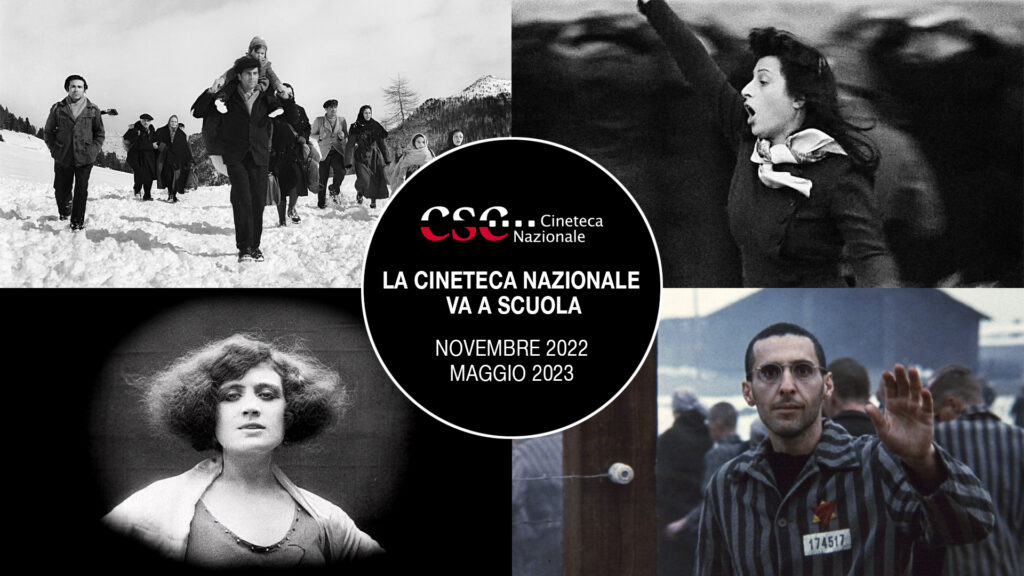 La Cineteca Nazionale va a scuola, un progetto 2022-2023