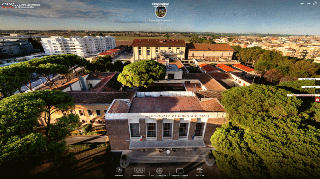 Il CSC è visitabile con un Virtual tour