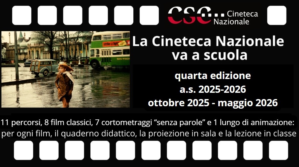 La Cineteca Nazionale va a scuola_tappo presentazione quarta edizione