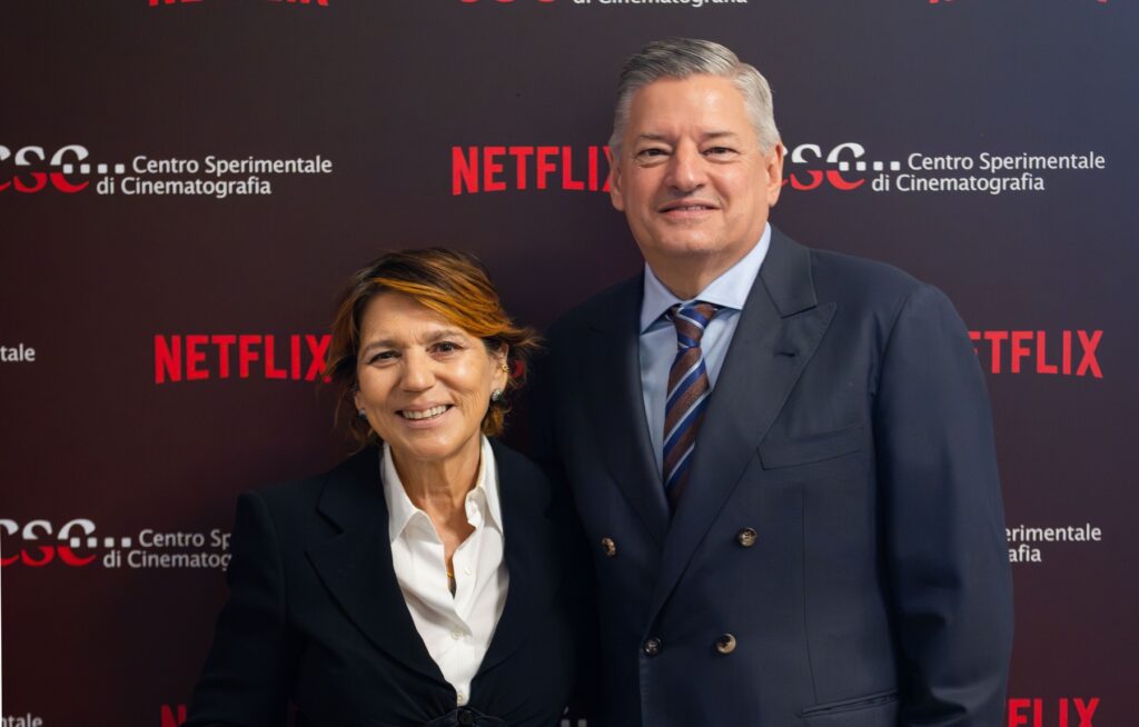 Gabriella Buontempo e Ted Sarandos