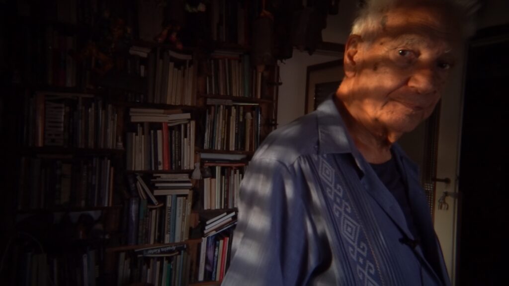 Roberto Perpignani nel documentario di Marco Chiarini